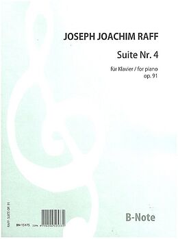 Joseph Joachim Raff Notenblätter Suite Nr.4 op.91