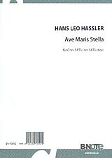 Hans Leo Hassler Notenblätter Ave Maris Stella