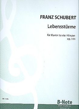 Franz Schubert Notenblätter Lebensstürme op.144