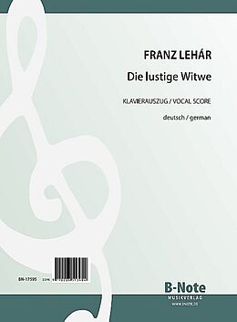 Franz Lehár Notenblätter Die lustige Witwe