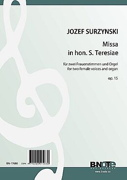 Jozef Surzynski Notenblätter Missa in honorem S. Teresiae op.15