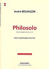 André Besancon Notenblätter Philosolo for trumpet and brass octet