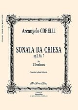 Arcangelo Corelli Notenblätter Sonata da Chiesa op.3 no.7