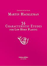 Martin Hackleman Notenblätter 34 characteristic Etudes