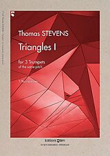 Thomas Stevens Notenblätter Triangels no.1 for 3 trumpets