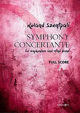 Roland Szentpali Notenblätter Symphony Concertante