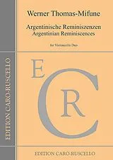 Werner Thomas-Mifune Notenblätter Argentinische Reminiszenzen