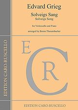 Edvard Hagerup Grieg Notenblätter Solvejgs Sang (Solveigs Song)