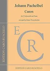 Johann Pachelbel Notenblätter Canon