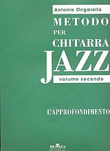 Antonio Ongarello Notenblätter Metodo per chitarra Jazz vol.2
