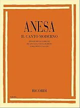 Maurizio Anesa Notenblätter Il canto moderno