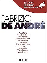 Fabrizio de André Notenblätter Fabricio de Andrésongbook