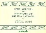 Freda Dinn Notenblätter 4 Marches