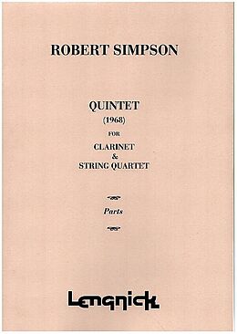 Robert Simpson Notenblätter Quintet