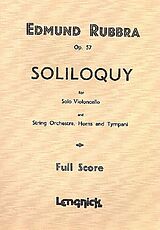 Edmund Rubbra Notenblätter Soliloquy op.57