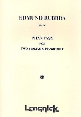 Edmund Rubbra Notenblätter Phantasy op.16