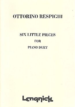 Ottorino Respighi Notenblätter 6 little Pieces
