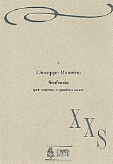 Giuseppe Manzino Notenblätter Sinfonia