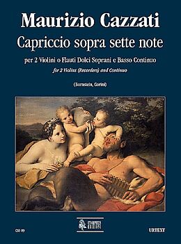 Maurizio Cazzatti Notenblätter Capriccio sopra sette note