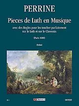 ? Perrine Notenblätter Pieces de luth en musique avec des
