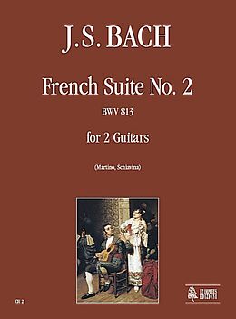 Johann Sebastian Bach Notenblätter French suite no.2 BWV813