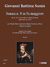 Giovanni Battista Somis Notenblätter Sonata in fa maggiore no.8