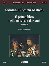 Giovanni Giacomo Gastoldi Notenblätter Il primo libro della musica
