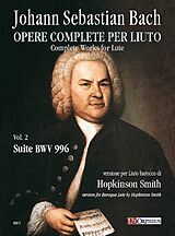 Johann Sebastian Bach Notenblätter Suite BWV996 per liuto barocco