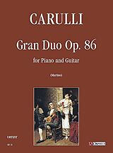 Ferdinando Carulli Notenblätter Gran Duo op.86 for piano and guitar