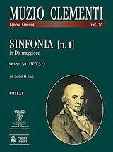 Muzio Clementi Notenblätter Sinfonie C-dur op.sn34 Nr.1