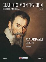 Claudio Monteverdi Notenblätter Madrigali vol.6 per 7 voci