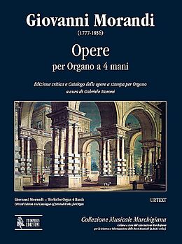Giovanni Morandi Notenblätter Opere per organo a 4 mani