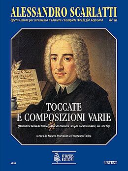 Alessandro Scarlatti Notenblätter Toccate e Composizioni varie