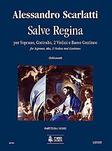Alessandro Scarlatti Notenblätter Salve Regina per soprano, contralto
