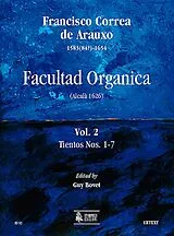 Francisco de Correa de Arauxo Notenblätter Facultad organica vol.2 (nos.1-7)