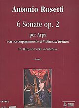 Antonio (Franz Anton Rössler) Rosetti Notenblätter 6 Sonate op.2
