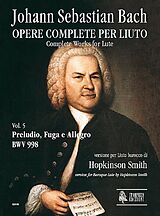 Johann Sebastian Bach Notenblätter Complete Works for Lute vol.5