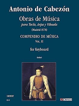 Antonio de Cabezón Notenblätter Compendio de música vol.2