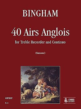 George Bingham Notenblätter 40 Airs Anglois