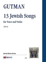 Delilah Gutman Notenblätter 13 Jewish Songs