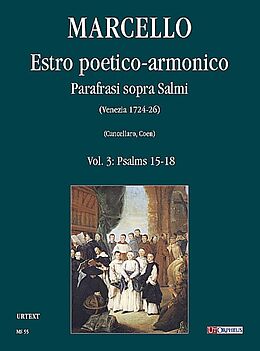 Benedetto Marcello Notenblätter Estro poetico armonico vol.3 (psalms 15-18)