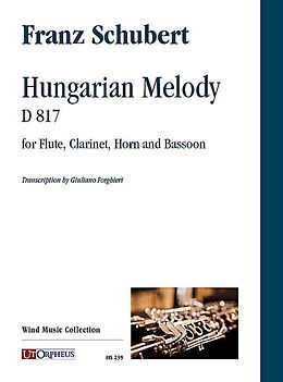 Franz Schubert Notenblätter Hungarian Melodie D817