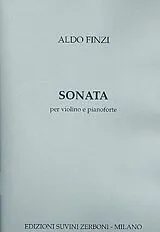 Aldo Finzi Notenblätter Sonata