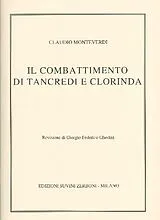 Claudio Monteverdi Notenblätter Il combattimento di Tancredi e Clorinda