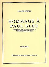 Sandor Veress Notenblätter Hommage a Paul Klee (Fantasia)