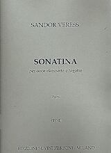 Sandor Veress Notenblätter Sonatina