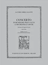 Saverio Mercadante Notenblätter Concerto mi minore