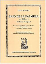Isaac Manuel Albéniz Notenblätter Bajo de la palmera op.232,3