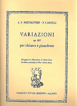 Ferdinando Carulli Notenblätter Variazioni op.169