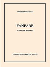 Goffredo Petrassi Notenblätter Fanfare